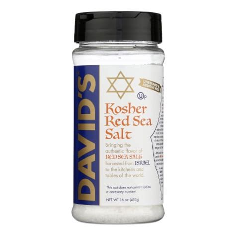 David's Salt Sea Salt Red Kosher David's .